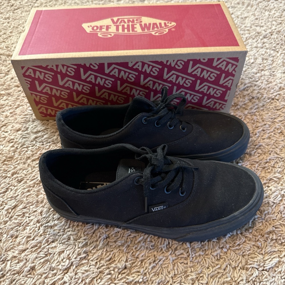 Black Doheny Vans